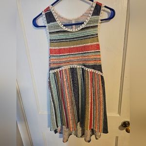 My Story Multicolor Striped Tank Top